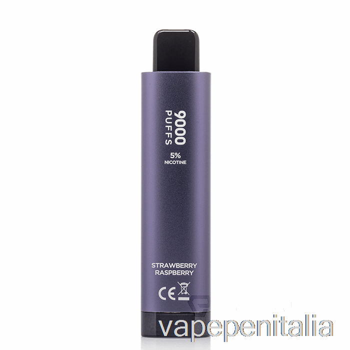 Scatola Vape Mod Hqd Cuvie Plus 2.0 9000 Lampone Fragola Usa E Getta